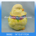 Lovely Yellow Chick Cookie Jar Keramik Ostern Geschenk